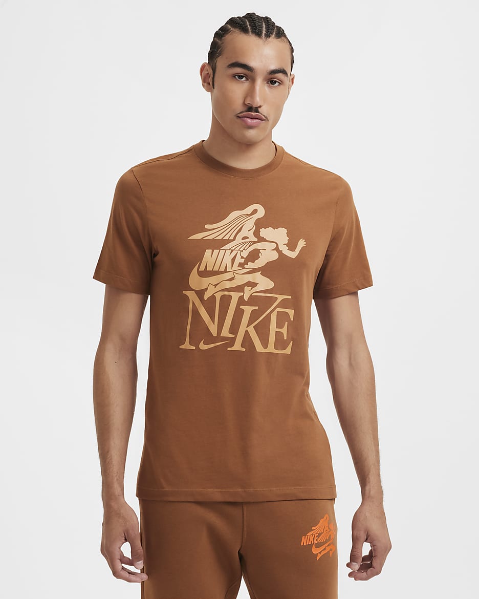 Tan nike t shirt on sale